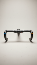 Matte black carbon fiber handlebars
